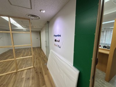 東京都港区六本木　テナント店舗内装解体　原状回復　解体前