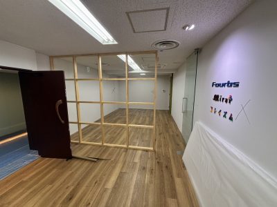 東京都港区六本木　テナント店舗内装解体　原状回復　解体前