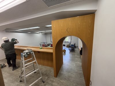 東京都港区六本木　テナント店舗内装解体　原状回復　解体前