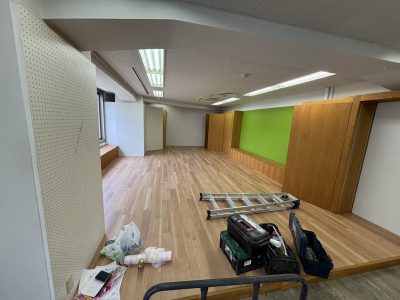 東京都港区六本木　テナント店舗内装解体　原状回復　解体前