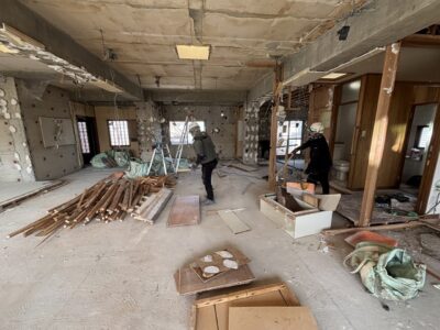 東京都品川区　戸越銀座 148㎡ リフォームに伴う内装解体