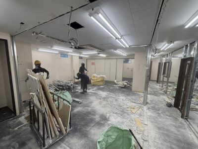 東京都世田谷区　早稲田アカデミー 桜新町2号店 店舗原状回復・内装解体工事