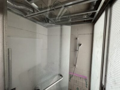 目黒区青葉台 内装解体後