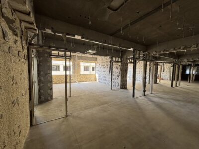 【南浦和の内装解体】621坪(2049㎡)のスケルトン工事 解体後