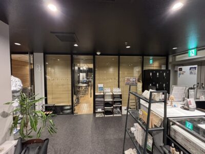 東京都港区麻布　店舗内装解体工事　解体前