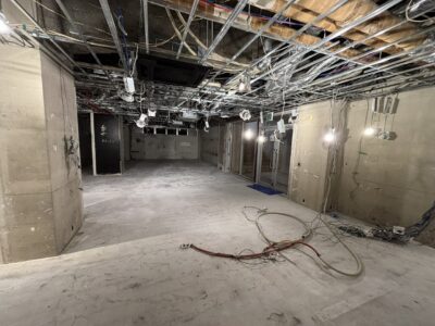 東京都港区麻布　店舗内装解体工事　解体後