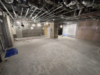 東京都港区麻布　店舗内装解体工事　解体後