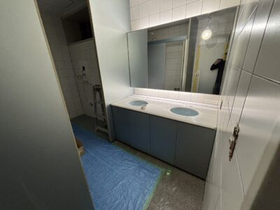 東京都千代田区オフィス 夜間内装解体工事　解体前