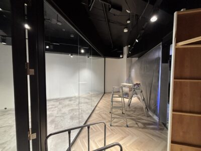 東京都渋谷区神南の駅前店舗1階・2階 内装解体工事施工前