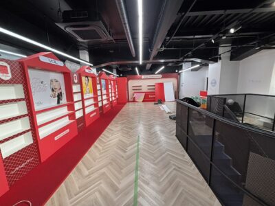 東京都渋谷区神南の駅前店舗1階・2階 内装解体工事施工前