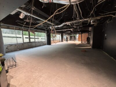 東京都渋谷区神南の駅前店舗 内装解体工事施工後