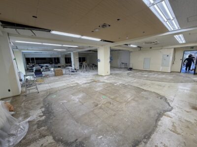 東京都千代田区御茶ノ水駅前 早稲田アカデミー店舗の内装解体・原状回復工事施工後